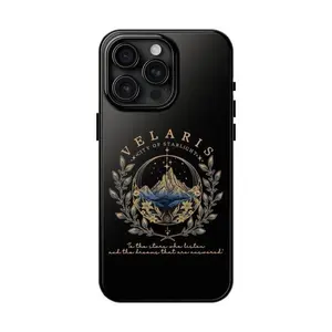 Acotar Inspired Phone Case Protection, Shockproof, Anti-Drop, Anti-Fingerprint For IPhone 17-12, Pro Max, Pro Plus, and Samsung S25 24 23 Safety Case