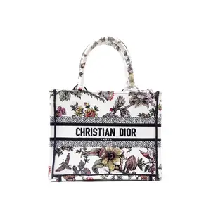Pre-owned Dior canvas Tote Bags BooKtote Small Black Tote H ZY0000369859
