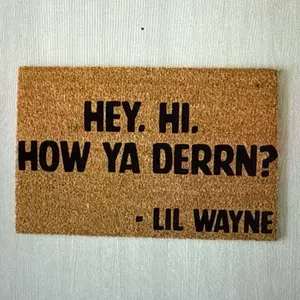 Personalized doormats room decor