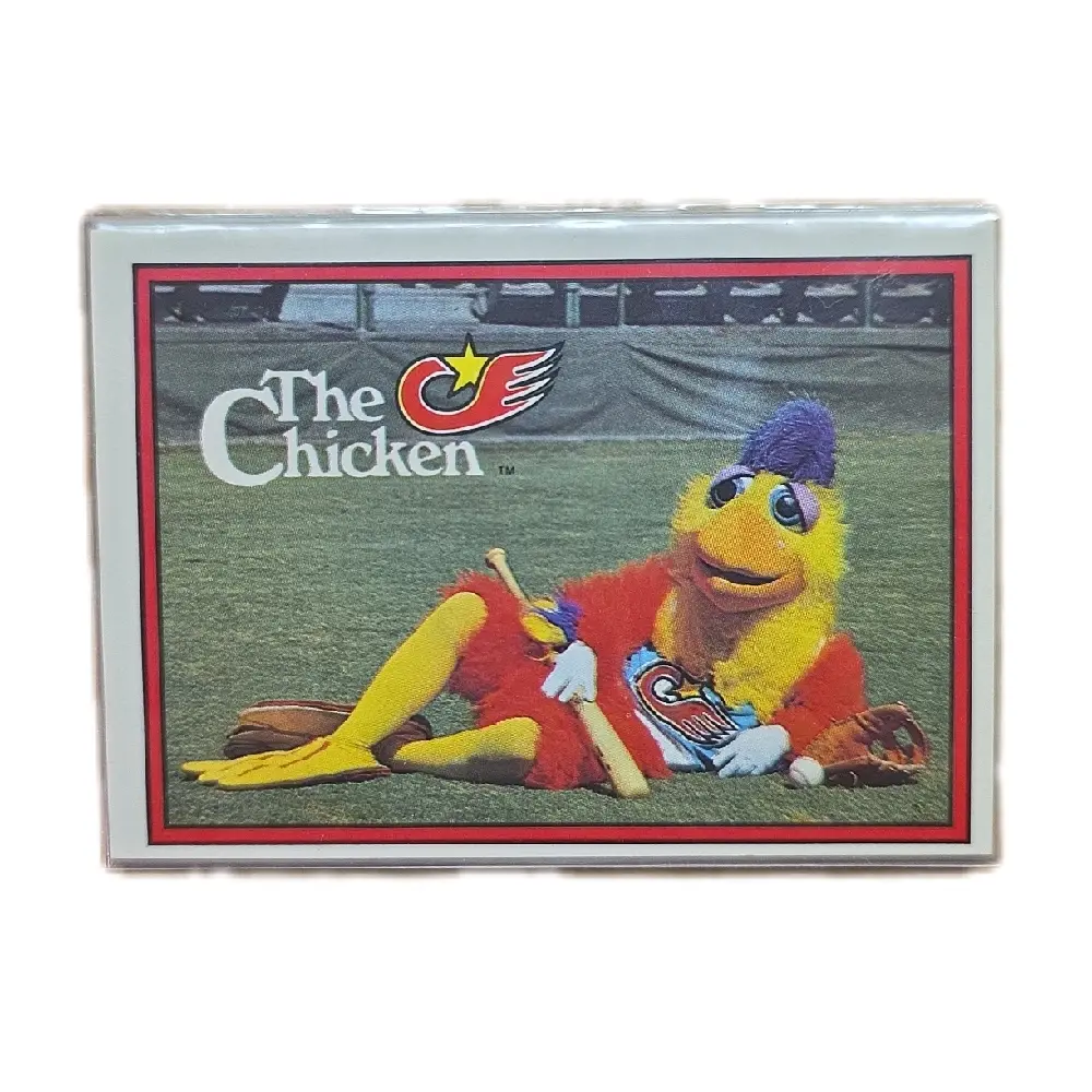 San Diego Chicken Rookie Card