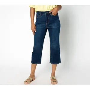 NYDJ High Rise Joni Capri in Cool Embrace - Olympus