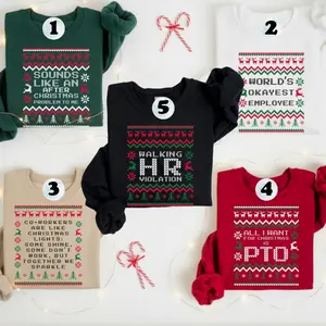 Funny Office Ugly Christmas Sweater, Work Funny Christmas Shirt, Work Christmas Party, Gift for Coworker, Work Gift Exchange, Group Shirts