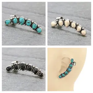 WESTERN EAR CRAWLER stud earring 1 piece