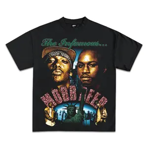 Mobb Deep Graphic T-Shirt, Crewneck Cotton Made In USA