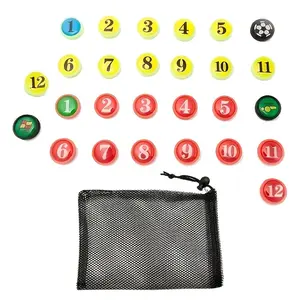 27pcs Tactical Magnetic Board Set, Durable Abs Multifunctional Sports Training Board, Coach's Strategy Board for Soccer Basketball Baseball Ice Hockey