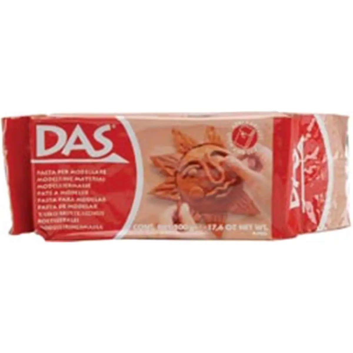 212 MAIN Prang 452949 Das Dry Modeling Clay, 17.6 oz Terra Cotta - Paint Ready, Age 6+ Creative Play for DIY Pottery & Ceramics Toys & Hobbies