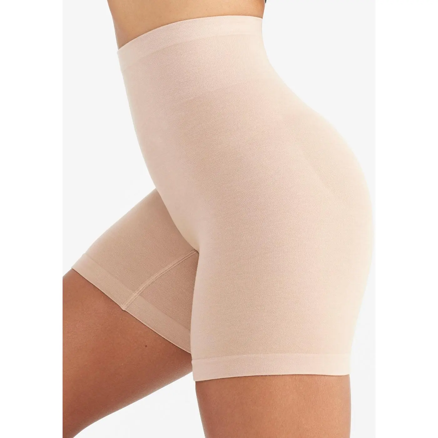 Brigitta Mid Waist Shapewear Slip Short - Yummie SoftServe™ - Almond