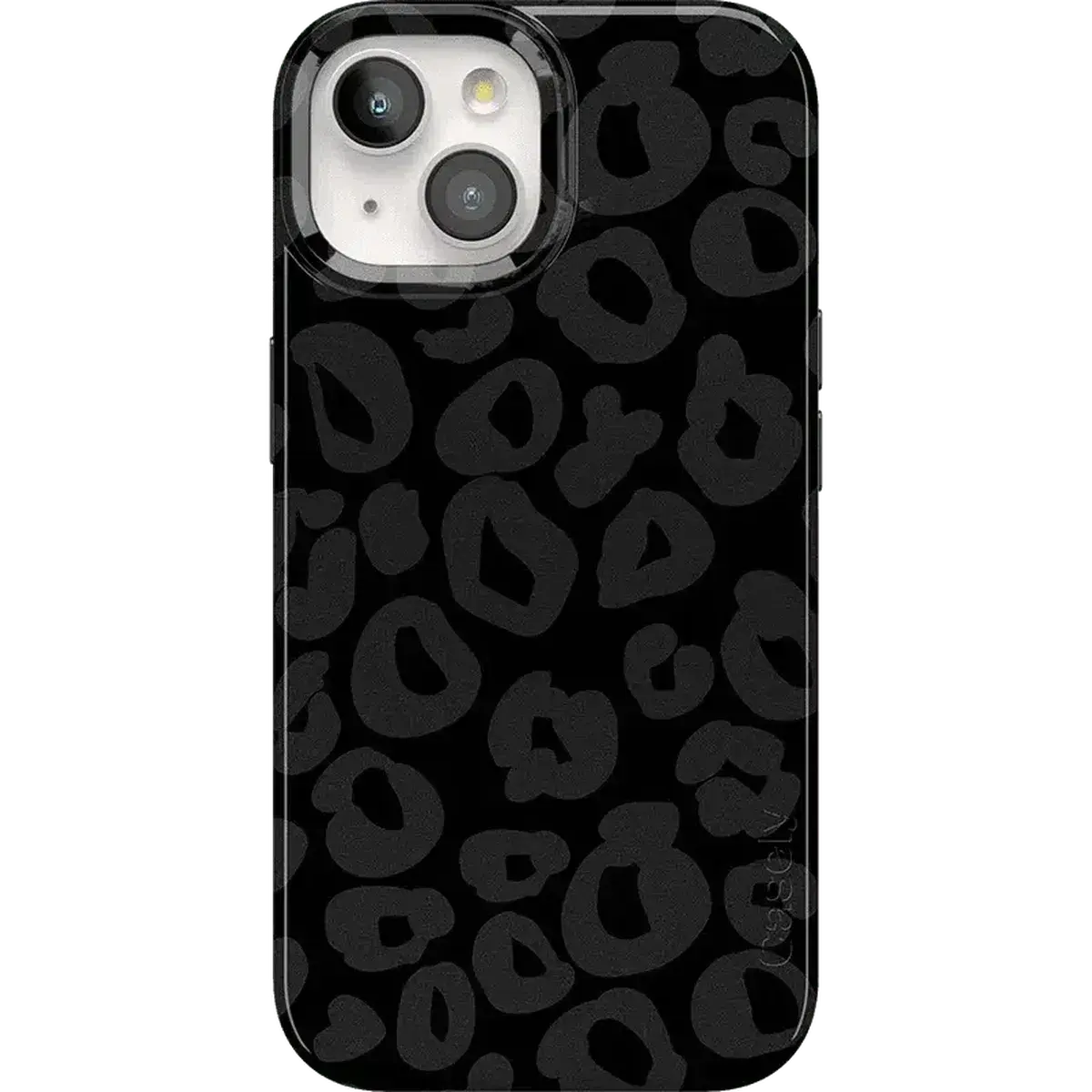 Casely iPhone 15 Case | Into the Wild | Black Leopard | Compatible with MagSafe | Classic Ultra Thin Design