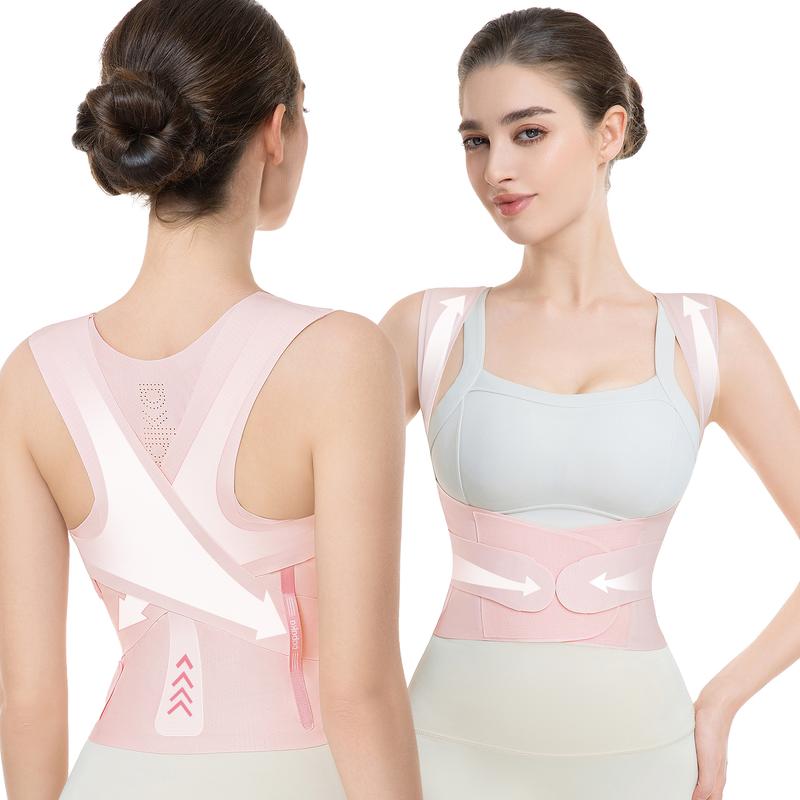Babaka Posture Corrector, Invisible Lightweight Adjustable Back Brace for Upper and Lower Back Pain Relief, Hunchback, Hump, Scoliosis, Thoracic, Spine Corrector, Shoulder Straightener for Women and Men