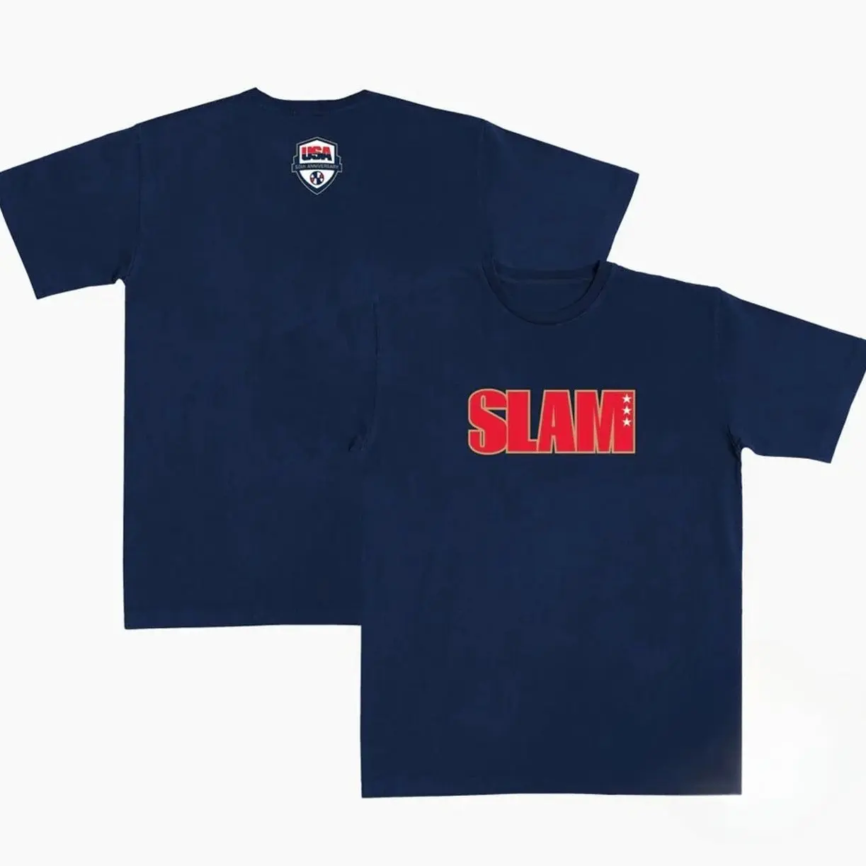 USA Basketball 50th Anniversary Graphic T-Shirt, Retro Slam Sports Tee, Commemorative Basketball Fan Apparel