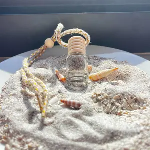 Soul Sand Glass bottle with authentic Florida sand Decorative Keepsake