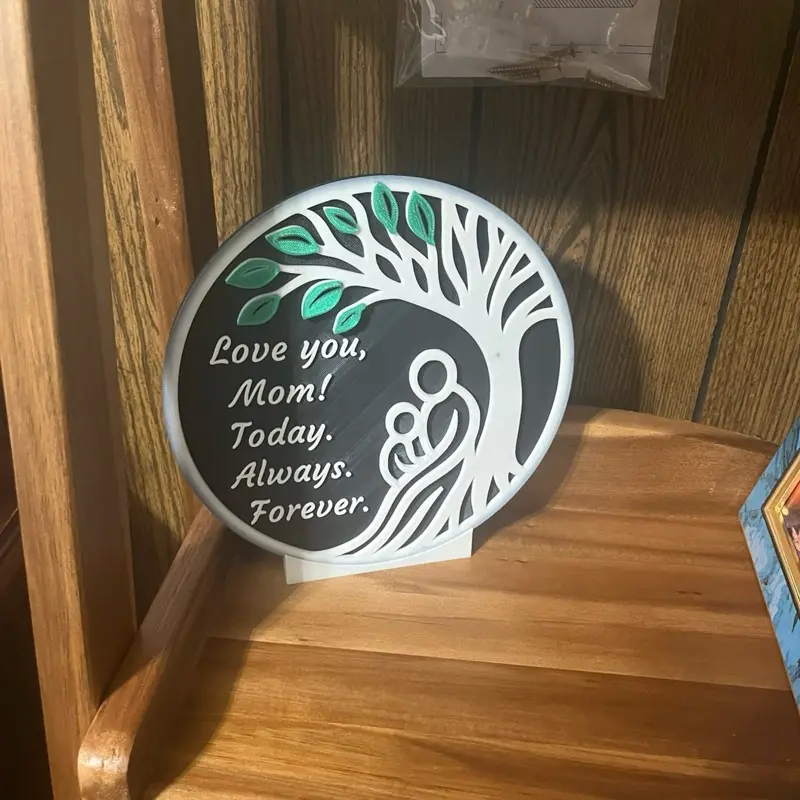 Mother’s Day sign with stand