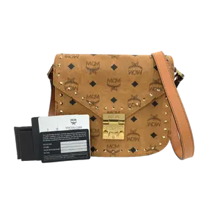 Pre-owned MCM Leather Shoulder Bags 8.27'' R1079 Shoulder Bag C1364184195 0623 T3 Rina
