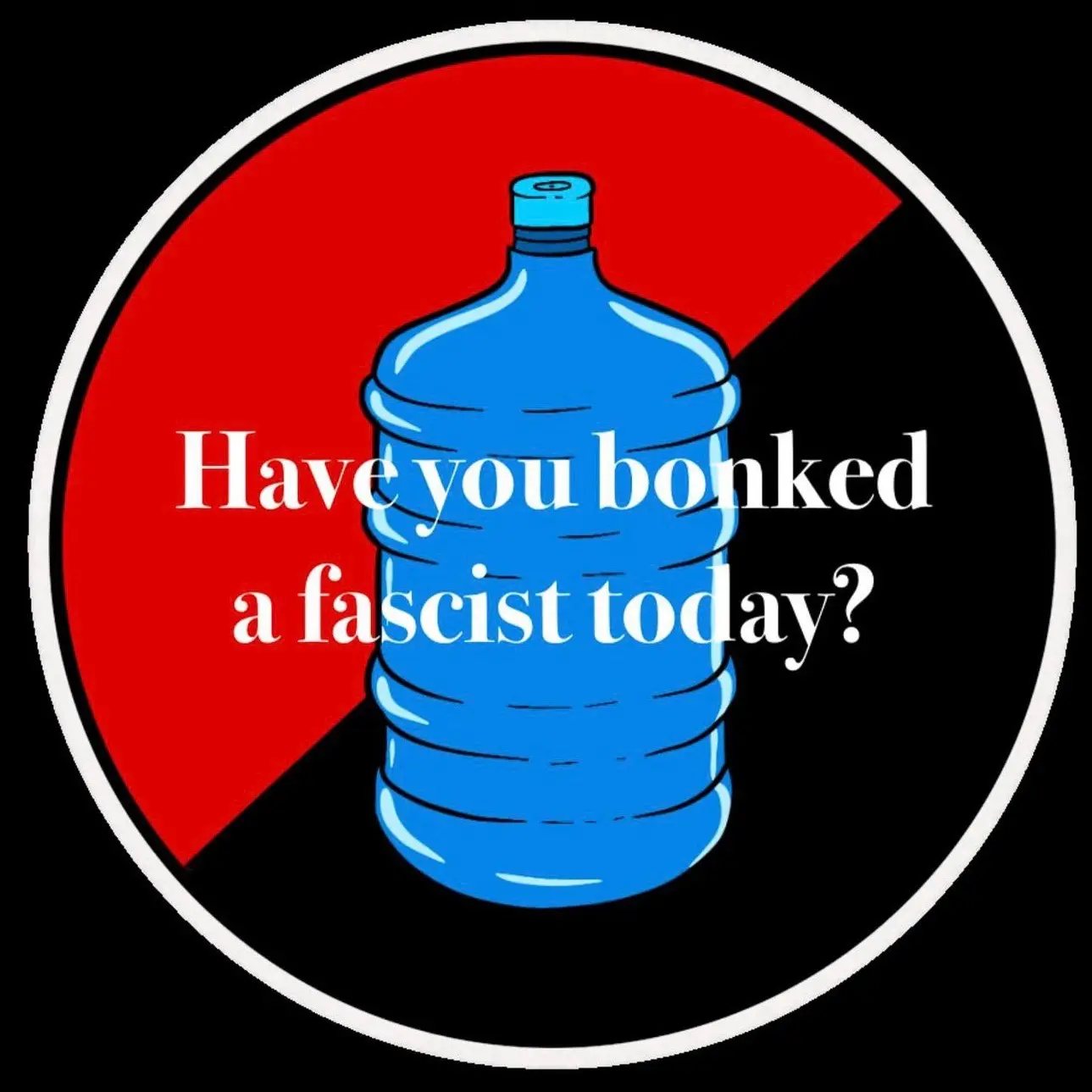 Bonk a Fascist Vinyl Sticker