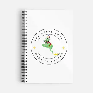 The Genie Code Spiral Notebook