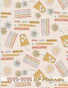 IEP Lesson Planner for Special Education Teachers | Caseload Management Notebook for Teachers