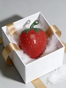 Red Strawberry Lighter | Refillable Butane Lighter (Gas Not Included)