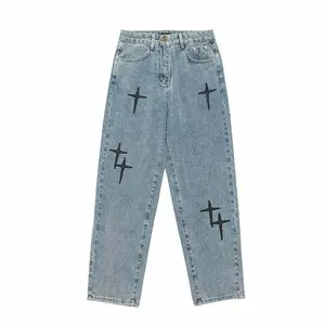 Star Prints Streetwear Jeans