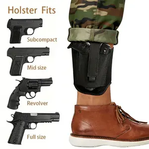 Premium Neoprene Sports Leg Wrap for Concealed Gear - Non-Slip Heavy Duty Ankle Carrier, Quick-Draw Covert Design Compatible with All Sizes