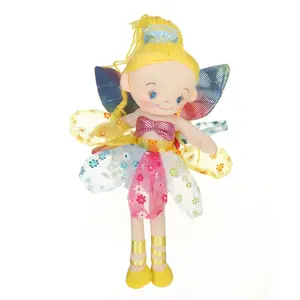 12 in. Plush Haired Blond Fairy Doll