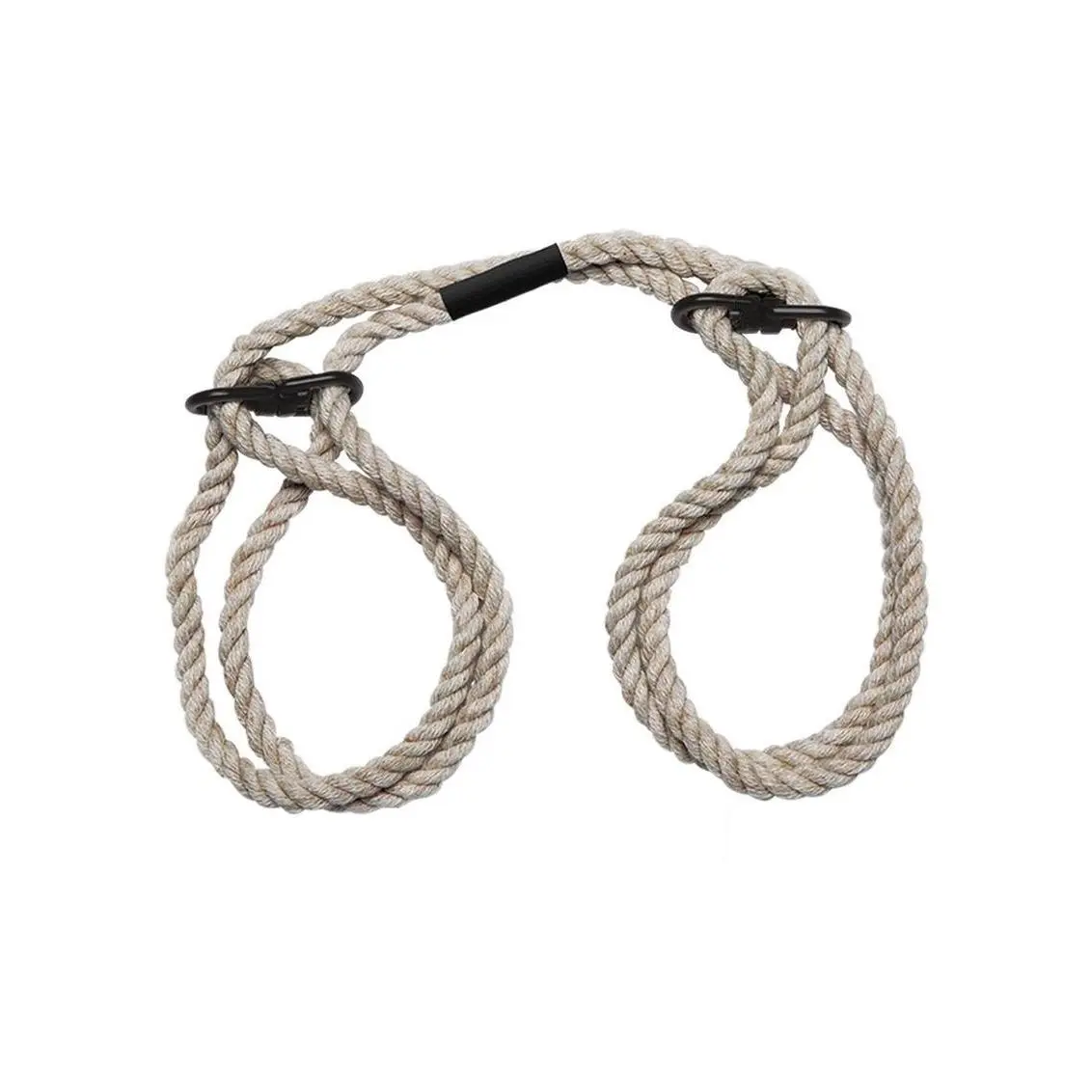 Merci Hogtied Bind and Tie 6mm Hemp Wrist Or Ankle Cuffs