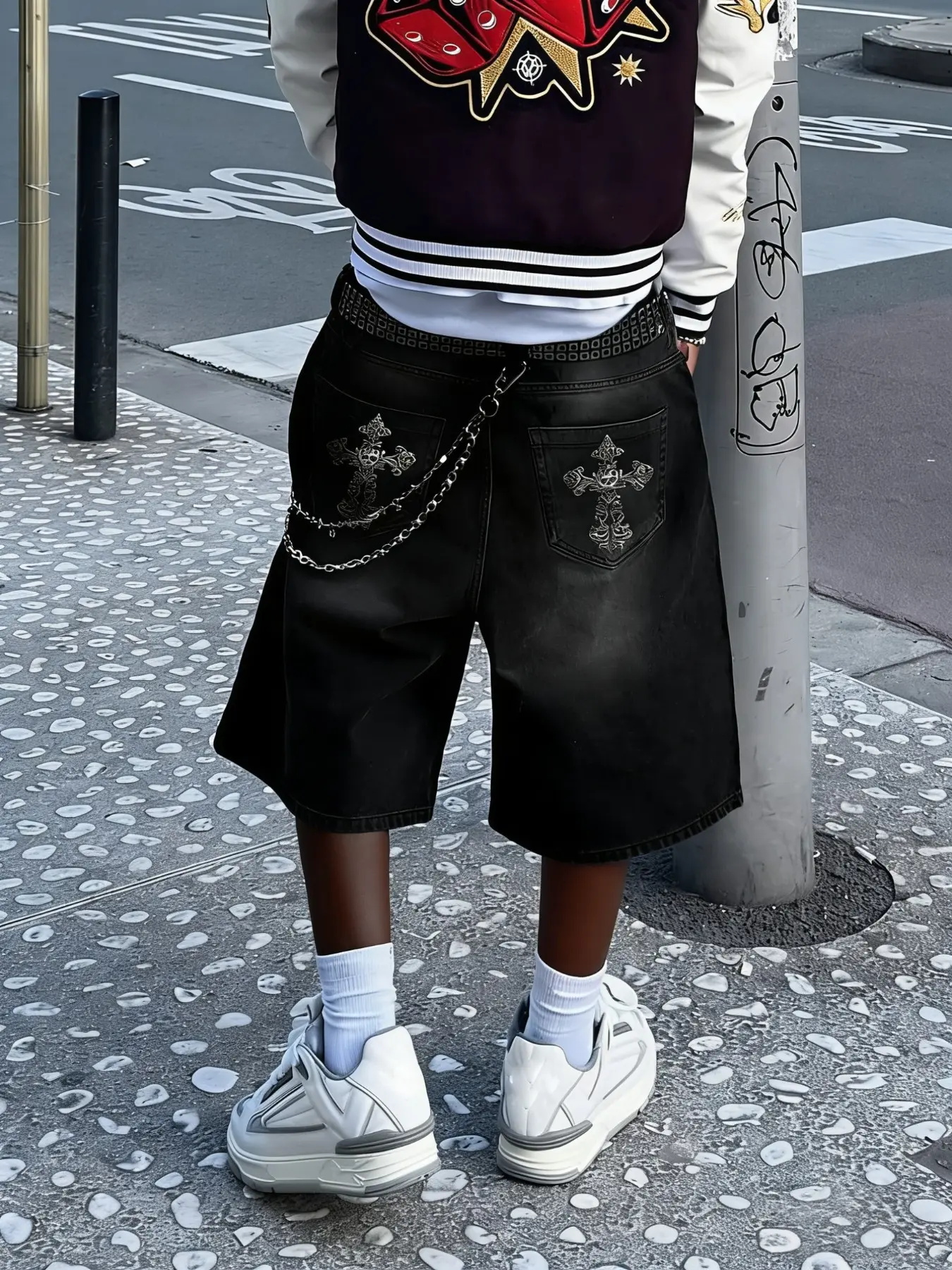 Wide Leg Denim Shorts, Best Summer Staple Fashion, Comfortable & Stylish Design, Perfect for Casual Wear