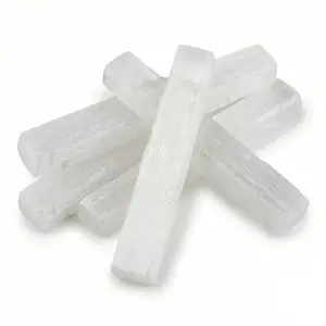 Selenite Mini Sticks 4" 5-Pack – Aura Cleansing &amp; Crystal Charging