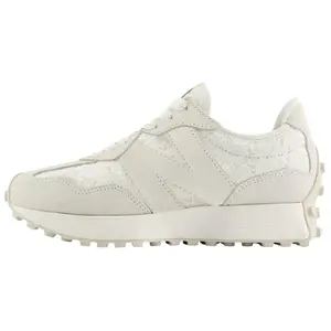 New Balance Wmns 327 'Lace Pack - Sea Salt' Women's Round Toe Lightweight Breathable Running Shoes with Comfortable Cushioning & Durable Outsole for All Seasons