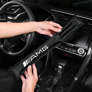 PU Leather Car Seat Cushion Gap Filler, Leak-Proof Pad for Mercedes-Benz W212 W204 W211 W213 W210 W124, Durable and Comfortable, Car Interior Accessory
