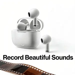 Wireless Bluetooth-compatible Earbuds, In-Ear Design, Hi-Fi Surround Sound, Touch Control, Suitable for Sports, Compatible with Android/iOS