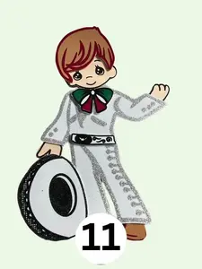 Foam figure decoration (12 pack) #11