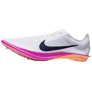 Nike ZoomX Dragonfly 2 'White Fire Pink' Men's Elite Racing Shoes Lightweight Responsive Foam for Speed All Seasons with Laces Closure