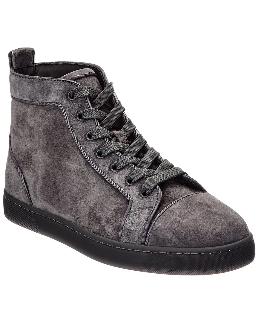 Christian Louboutin Louis Orlato Suede Sneaker