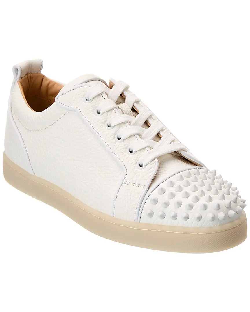 Christian Louboutin Louis Junior Spikes Leather Sneaker