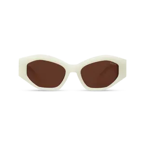 DIMA Mia Retro Women’s Sunglasses – UV400 Ombre Tinted Lenses, Classic Bio-Acetate Frames with HD CR39 Clarity