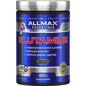 Allmax Nutrition Natural Glutamine Protein Powder - Edible Dietary Amino Supplement for Fitness Enthusiasts, Muscle Support & Wellness Aid