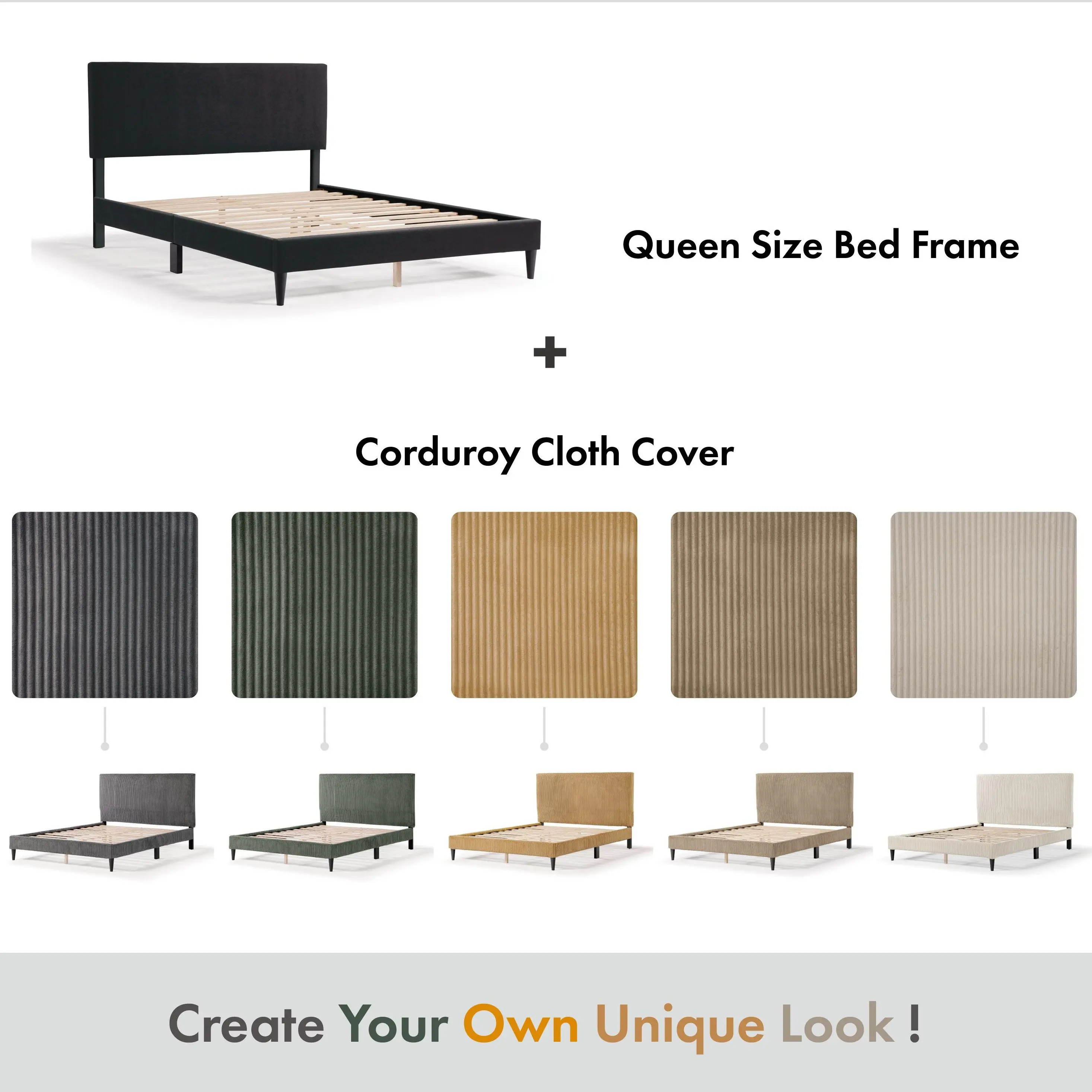 24/7 Shop at Home Contemporary Washable Bed Cover for Queen Size Bed , – Soft, Stylish, and Easy to Clean