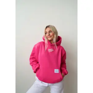 *Drift Exclusive* Happy Camp3r Pink Raspberry Puff Series Hoodie