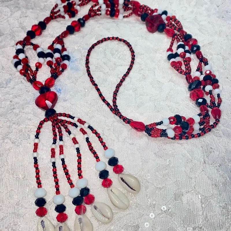 Mazo Necklace and Bracelet for Elegua - Ilde Ide Idde y Mazo Eleke de Elegua Elegba Eshu Esu