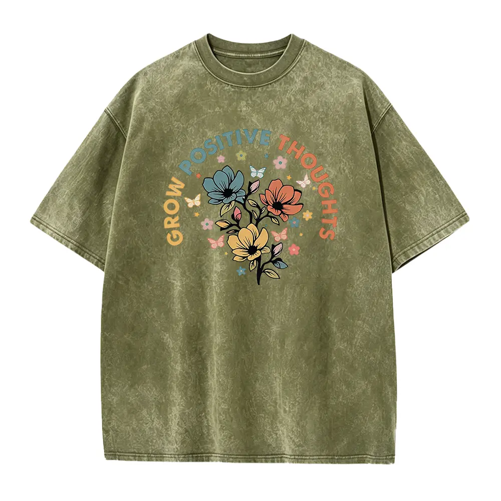 Washed T-shirt-Green