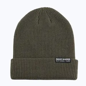 Mount Rainier National Park Recycled Beanie  - Eucalyptus