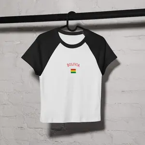 Bolivia baby tee (small font)