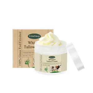 Whipped Tallow Face Cream Repair Damaged Skin Even Skin Tone Deep Moisturizing Nourishing Body Lotion Improve Dryness Skin Care