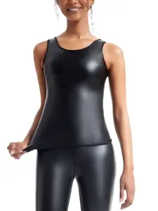 Elastic Shaping Vest, Women's Abdominal Tuckin, Thin Shapewear, Upper Body Tunic, Integrated Yoga Underwear, Tight Leather Jacket, Womenswear
