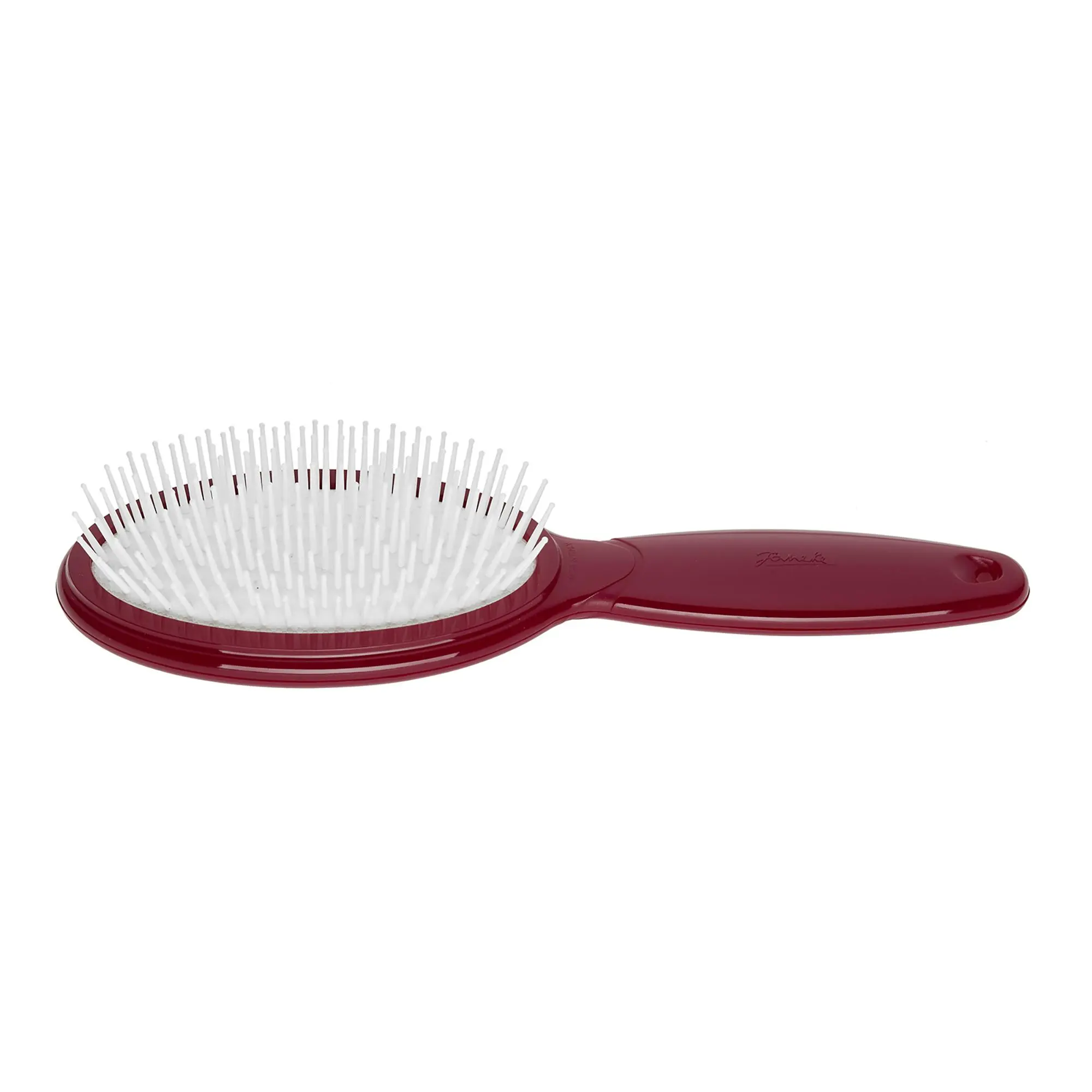 Janeke Large Oval Pneumatic Brush - Golden - 1 Pc Hair Brush