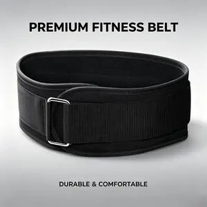 Viral Premium Fitness Belt, Durable & Comfortable Neoprene Waist Support Belt for Men & Women, Adjustable Core & Lower Back Support for Lifting, Gym & Daily Workouts