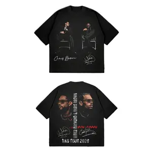 The R&B Tour 2026 : Raymond & Brown V10 Premium Cotton T-Shirt, R&B Music Duo Graphic Tee, Urban Hip Hop Soul Streetwear Shirt, Concert Tour Merch, Gift for R&B Fans, Vintage Music Tee