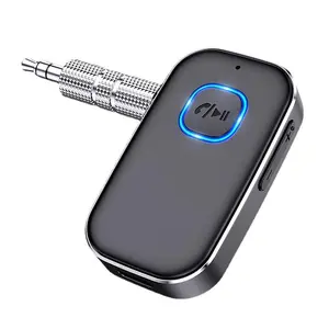 Wireless BT 5.0 Car Adapter, Portable Wireless Audio Adapter, Car Wireless Music Receiver for TV Computer and Fitness, Home Stereo Audio Transmitter