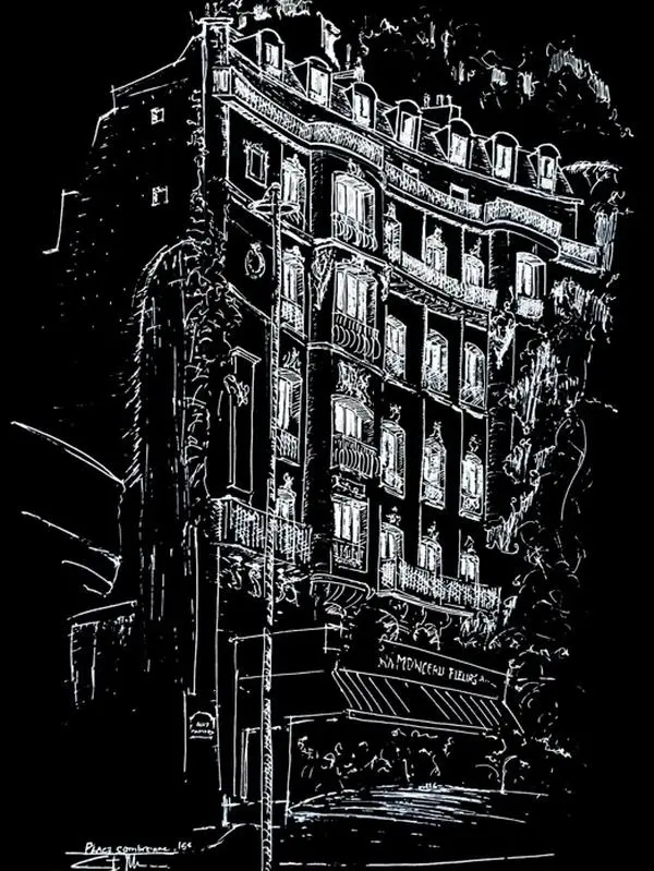 Place Cambronne 15e Drawing