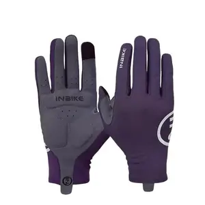INBIKE 2025 Cycling Gloves, Gel Padded, Full Finger, Touchscreen, MTB & Road Bike, Fleece Warmth for Autumn & Winter